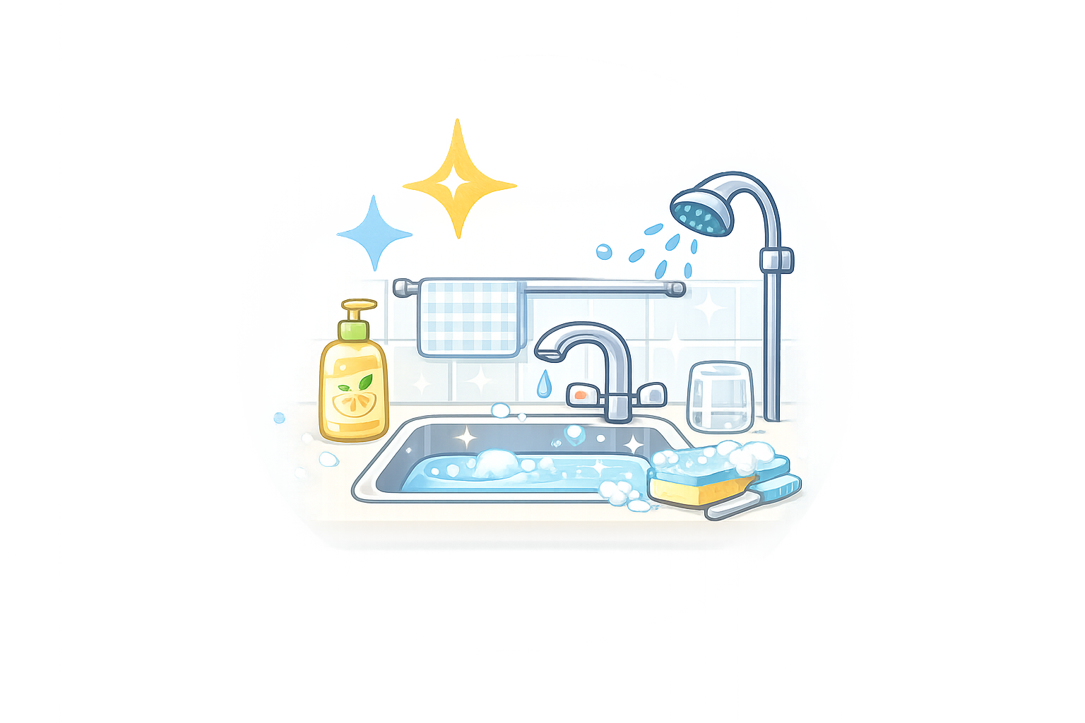 キッチンクリーニングのアイコン